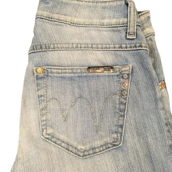 MET In Jeans Skinny Light Blue Jeans Sz 27 - Made In Italy - Picture 5 of 7